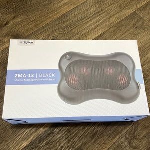Zyllion ZMA-13 Shiatsu Massage Pillow with Heat
